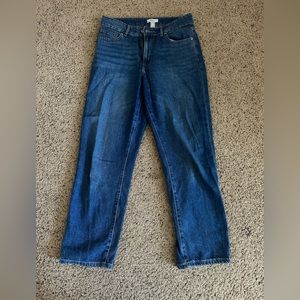 Forever 21 mid rise, wide leg jeans!